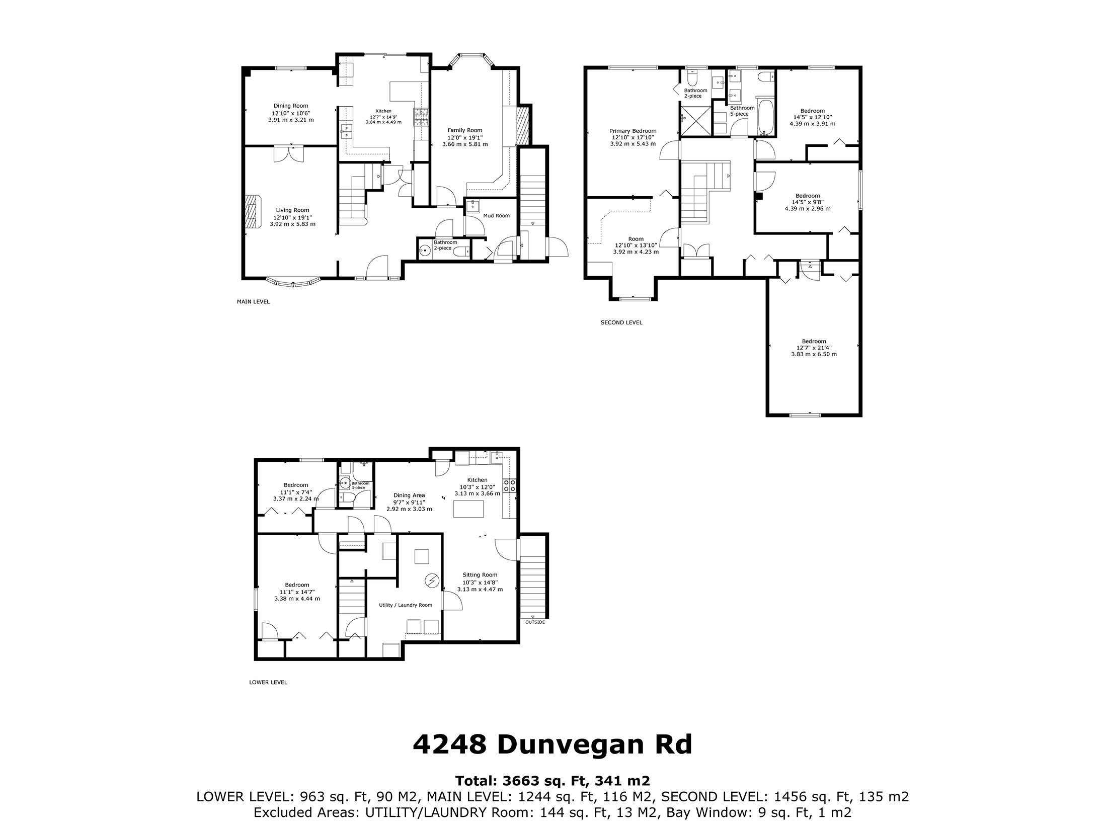 4248 Dunvegan Rd, Burlington Floorplans